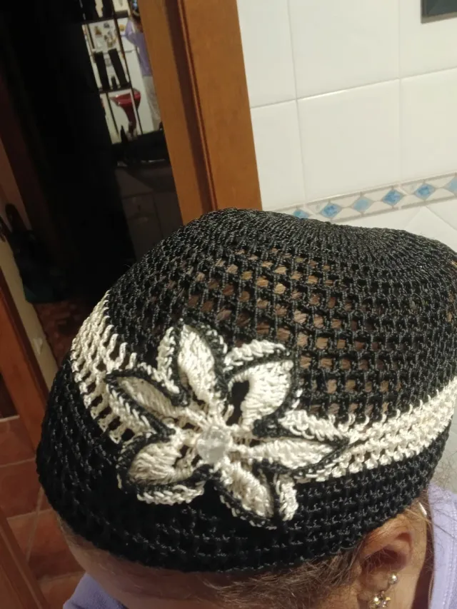 Casquete ganchillo unisex