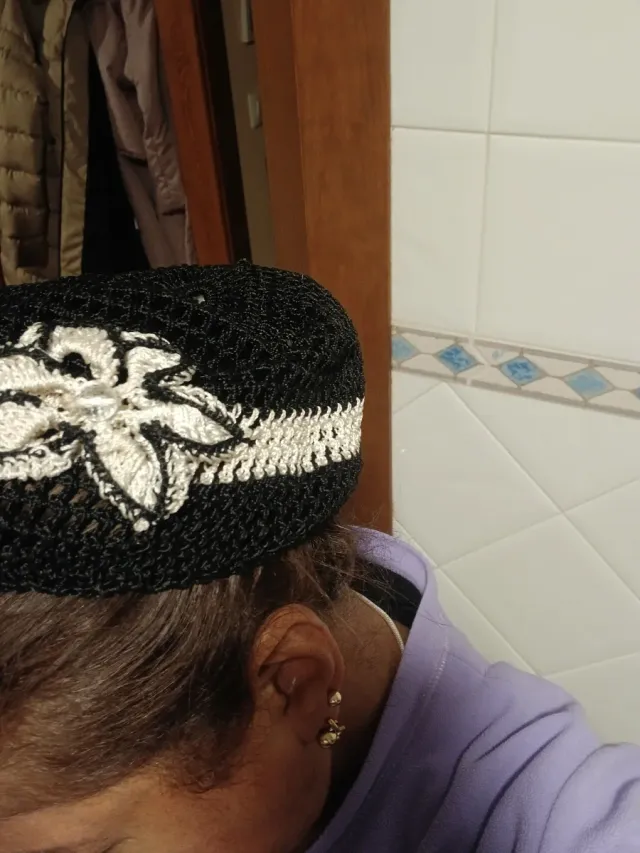 Casquete ganchillo unisex