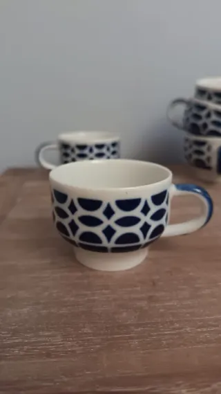 Vajilla Sargadelos Azul y Blanco