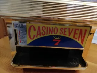 Máquina Tragaperras Juguete Antigua Casino Seven