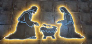 Portal de Belén LED XL | Nacimiento Navideño