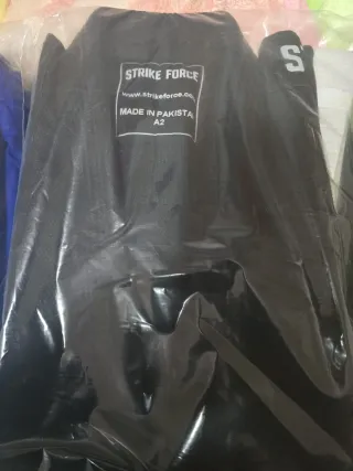 Kimono BJJ Jiu Jitsu Negro Strike Force