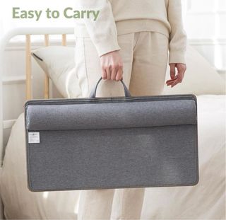 Escritorio portátil ergonómico madera y goma