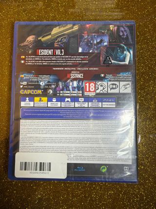 PRECINTADO - Resident Evil 3 PS4