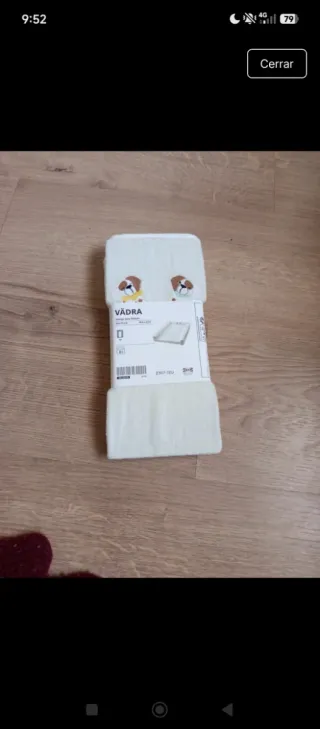Funda cambiador VÄDRA IKEA perros
