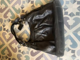 Bolso COACH Maggie Hobo Piel Negra - Auténtico