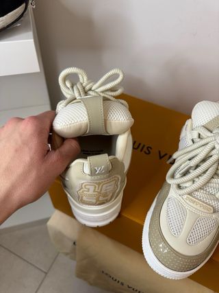 Scarpe Louis Vuitton Beige/Bianche