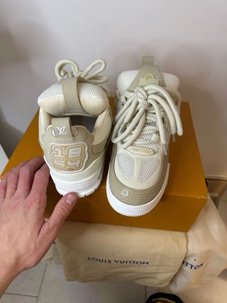 Scarpe Louis Vuitton Beige/Bianche