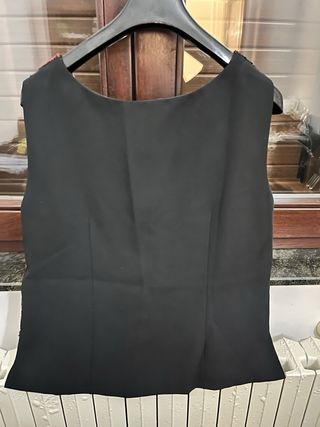 Canotta paillettes multicolore