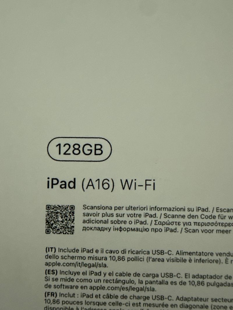 IPAD 11 A16 128GB WIFI BLUE afbeelding 2