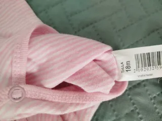 Body tirantes bebé 18 meses