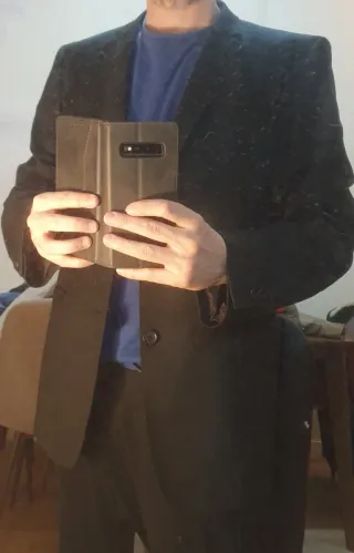 Americana Zara Talla L Negra