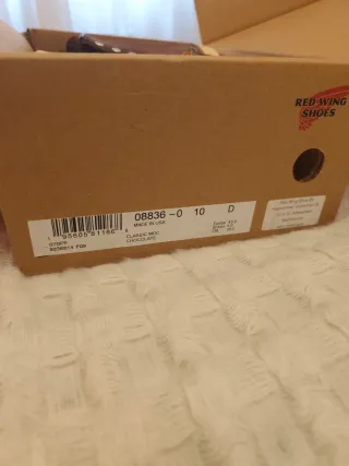 Red Wing Moc Toe Botas Marrones