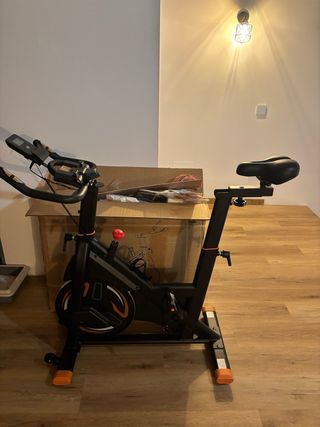 Bicicleta de Spinning Negra