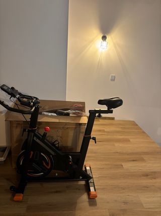 Bicicleta de Spinning Negra