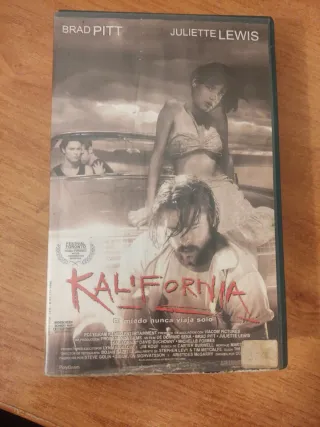 VHS Kalifornia Brad Pitt Juliette Lewis