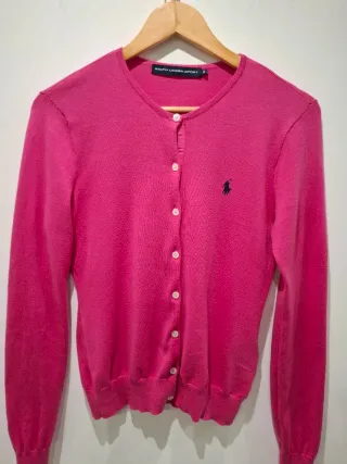 Chaqueta Ralph Lauren Algodón Pima Rosa T. M