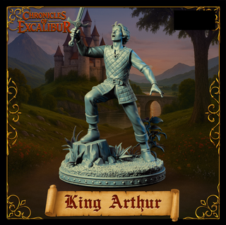 FIGURAS COLECCION EXCALIBUR IMPRESAS 3D