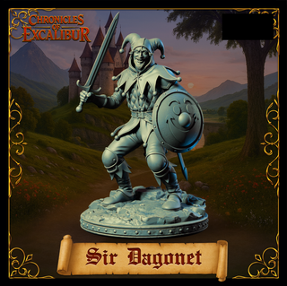 FIGURAS COLECCION EXCALIBUR IMPRESAS 3D