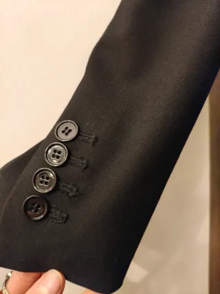 Giacca elegante Zara nera donna blazer