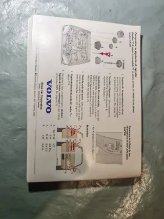libro de mantenimiento de volvo S40/V40,en buen es