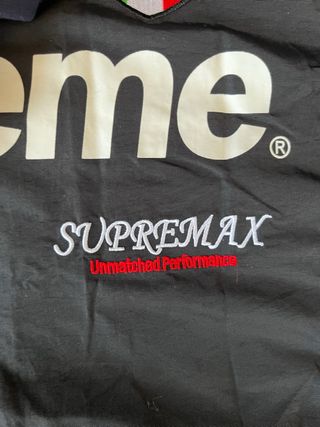 Cortavientos Supreme x Umbro Negro Blanco