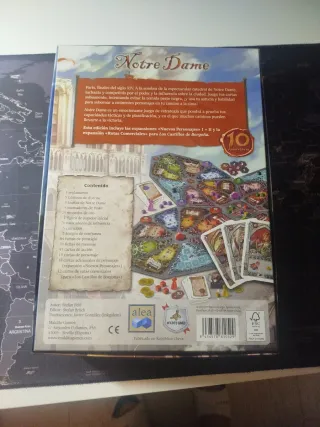 Notre Dame juego de mesa