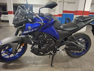 Yamaha MT-03 Azul/Gris