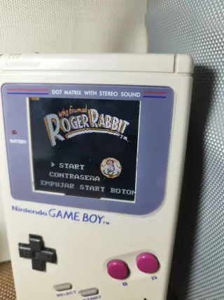 Roger Rabbit Game Boy DMG-RR-ESP Capcom