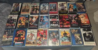 Películas VHS Acción Aventura Crimen de videoclub