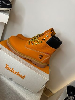 Timberland x Supream Stivali Arancioni Uomo Donna