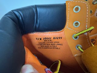 Timberland x Supream Stivali Arancioni Uomo Donna