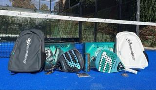 10 packs Bullpadel Pala + Mochila + Bolas + Grips