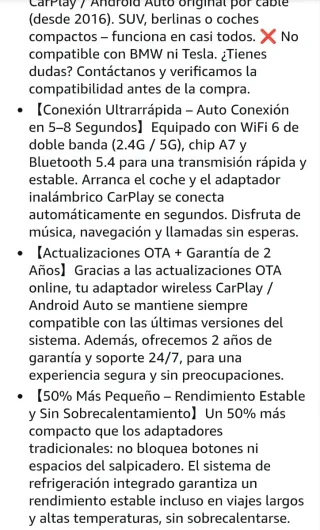 Ottocast Wireless CarPlay & Android Auto Adapter