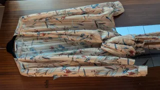 Blusa elegante estampado floral