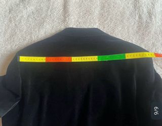 Chaqueta de terciopelo negra