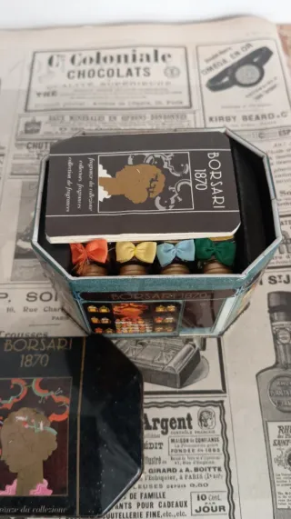 Borsari 1870 scatola vintage collezione