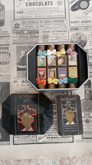 Borsari 1870 scatola vintage collezione