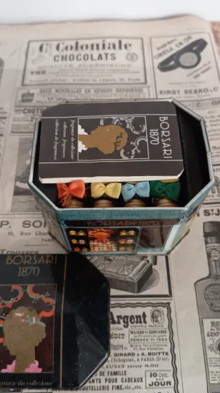 Borsari 1870 scatola vintage collezione