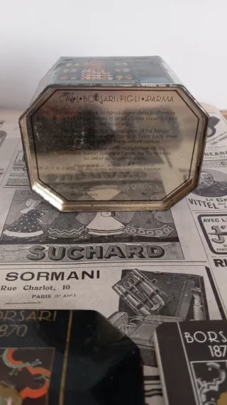 Borsari 1870 scatola vintage collezione