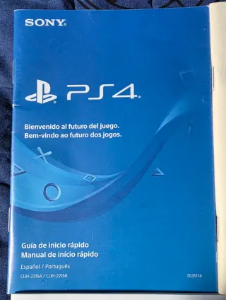 PlayStation 4 Manuales PS4