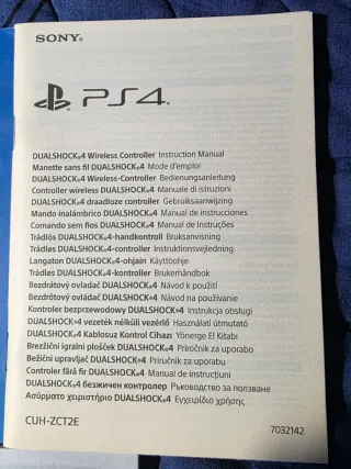PlayStation 4 Manuales PS4