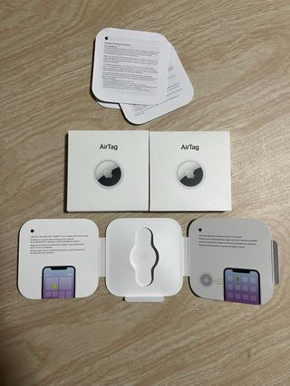 2 Cajas Vacías Apple AirTag