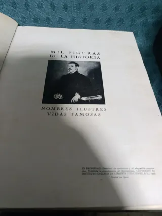 Mil figuras de la Historia. Nombres ilustres, vida