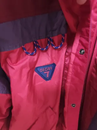 Chaqueta Degre7 rosa y morada