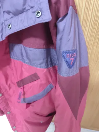 Chaqueta Degre7 rosa y morada