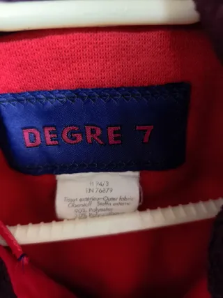 Chaqueta Degre7 rosa y morada