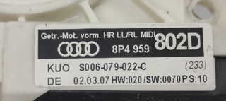 MOTOR ELEVALUNAS TRASERO DERECHO AUDI A3 SPORTBAC