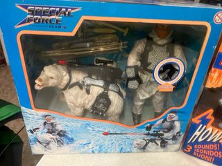 Lote Figuras Action Man Polar Mission antiguo