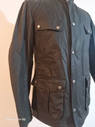 Barbour Internacional Duke Wax Jacket Verde